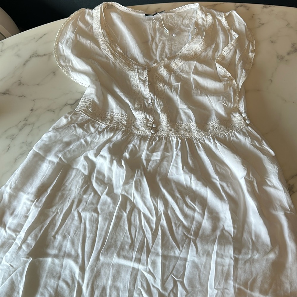 white dress